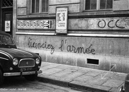 Mai 68 photo Didier Leplat