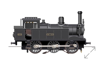La Boër 030, la seule locomotive à vapeur réalisée en miniature par PMP et dessinée par Didier Leplat