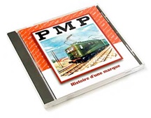 Le CD Rom de la marque de trains électriques miniatures PMP