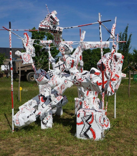 Zone de blanchiment des déchets : Zobladé 