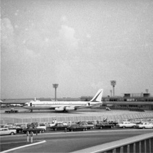 Un Boeing 707 à Orly dans les années 60 - Photo Didier Leplat