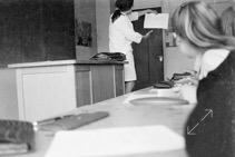 La prof d'anglais en classe de 3e en mai 1968