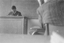 Le prof de math en classe de 3e en mai 1968