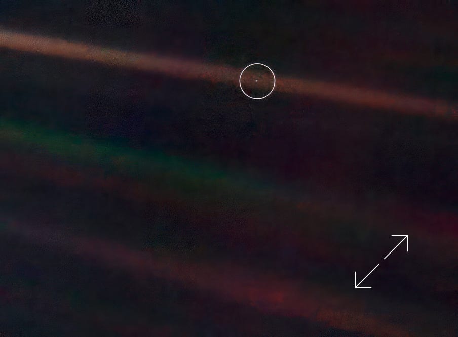 Pale blue dot