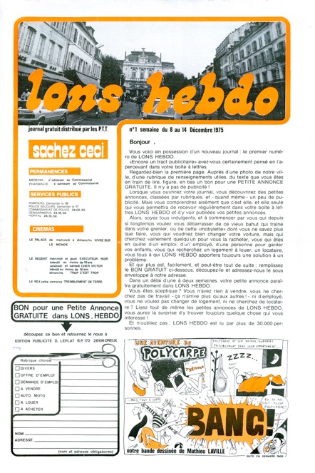 Lons Hebdo du 8 au 14 décembre 1975