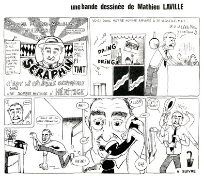 La bande dessinée de Mathieu Laville